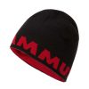 Outdoor Clothing MAMMUT | Mammut Mammut Logo Beanie Black