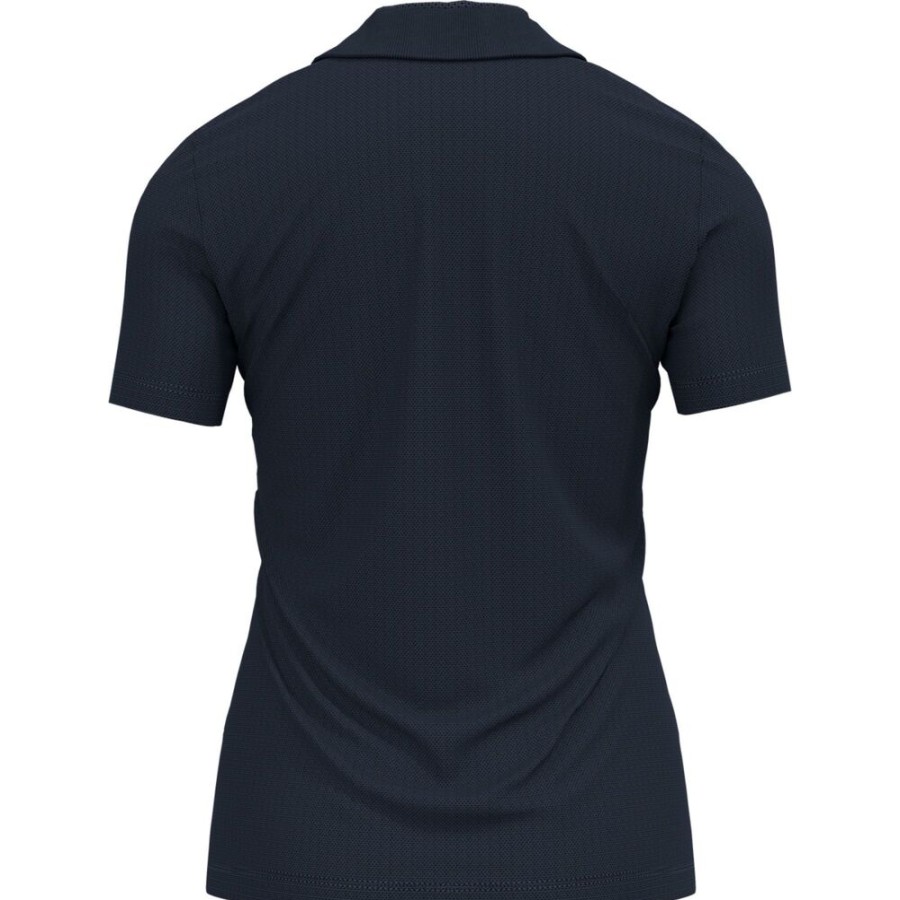 Outdoor Clothing ODLO | Odlo Polo Shirt S/S F-Dry W Dark Sapphire