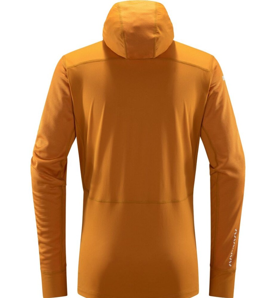 Outdoor Clothing HAGLOFS | Haglofs L.I.M. Mid Multi Hood Men Desert Yellow