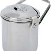 Kamperen BASICNATURE | Basicnature Stainless Steel Pot 'Billy Can' 1.4 Liter Diverse