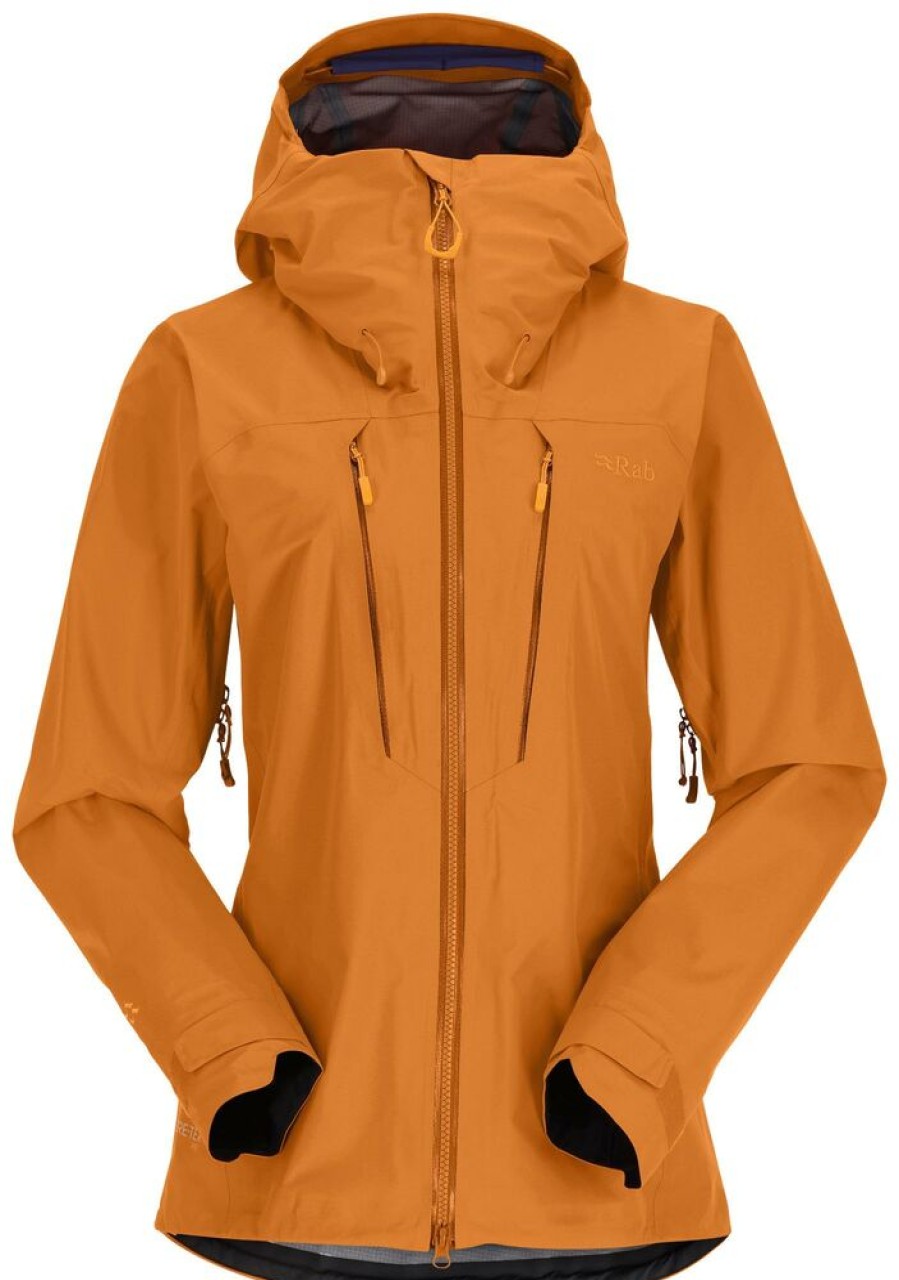 Outdoor Clothing RAB | Rab Latok Alpine Gtx Pro Jacket Wmns Marmalade