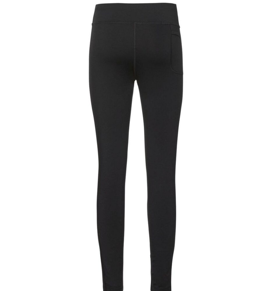 Outdoor Clothing ODLO | Odlo Tights Essential Warm Black