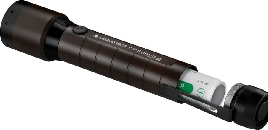 Equipment LED LENSER | Led Lenser P7R Signature Espresso Rechargeable Several