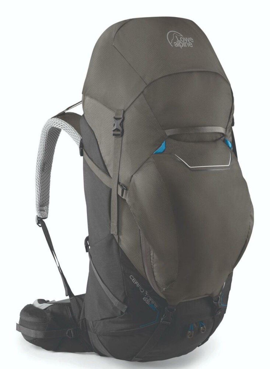 Backpacks&Bags LOWE ALPINE | Lowe Alpine Cerro Torre 65:85 Expeditie Rugzak Black/Greyhound