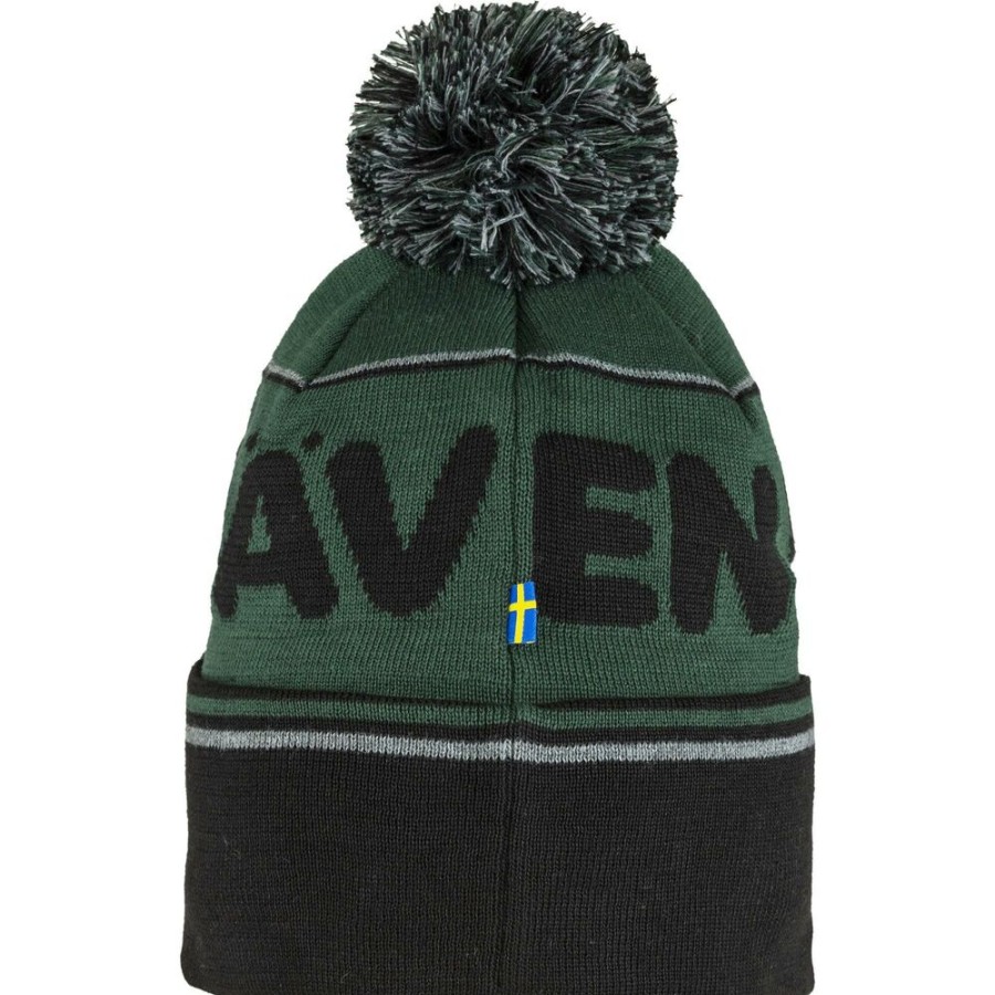 Outdoor Clothing FJALLRAVEN | Fjallraven Pom Hat Arctic Green-Black