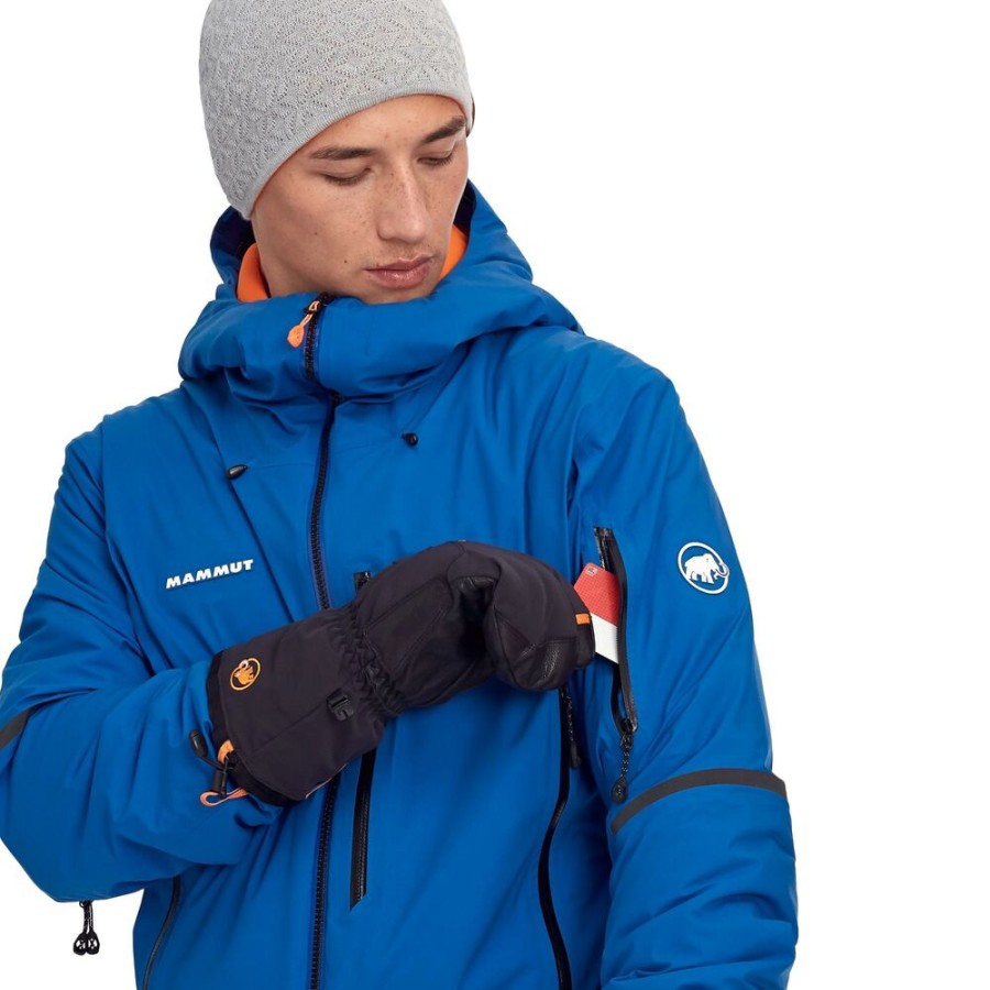 Outdoor Clothing MAMMUT | Mammut Nordwand Thermo Hs Hooded Jacket Men Azurit