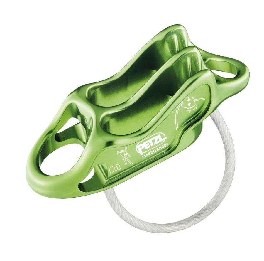 Mountain Sports & Winter Sports PETZL | Petzl Reverso 4 - Belay Device Green