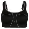 Outdoor Clothing PURELIME | Purelime Padded Athletic Bra Black/Cool Grey