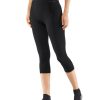 Outdoor Clothing FALKE | Falke Wt Light 3/4 Tights Regular Women 33464 Black