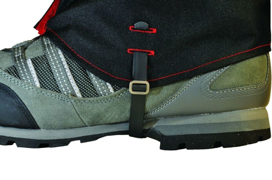 Mountain Sports & Winter Sports TREKMATES | Trekmates Gaiter Straps Narrow 10Mm Black Several