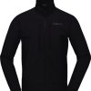 Outdoor Clothing NORRONA | Norrona Trollveggen Hiloflex200 Jacket M'S Caviar Black