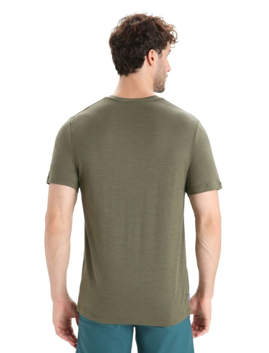 Outdoor Clothing ICEBREAKER | Icebreaker M Tech Lite Ii Ss Tee Hiker