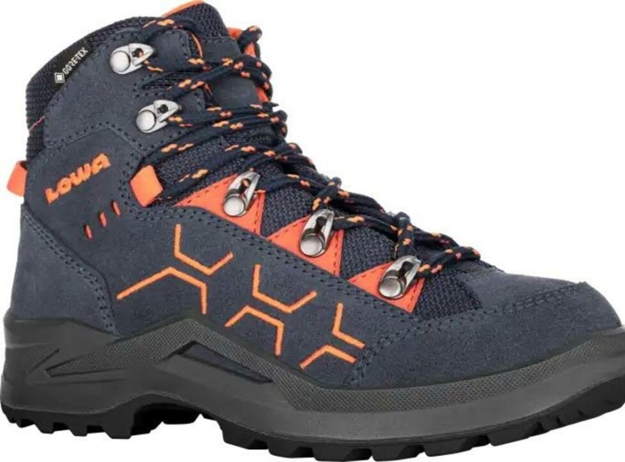 Shoes LOWA | Lowa Kody Evo Gtx Mid Junior Steelblue-Orange