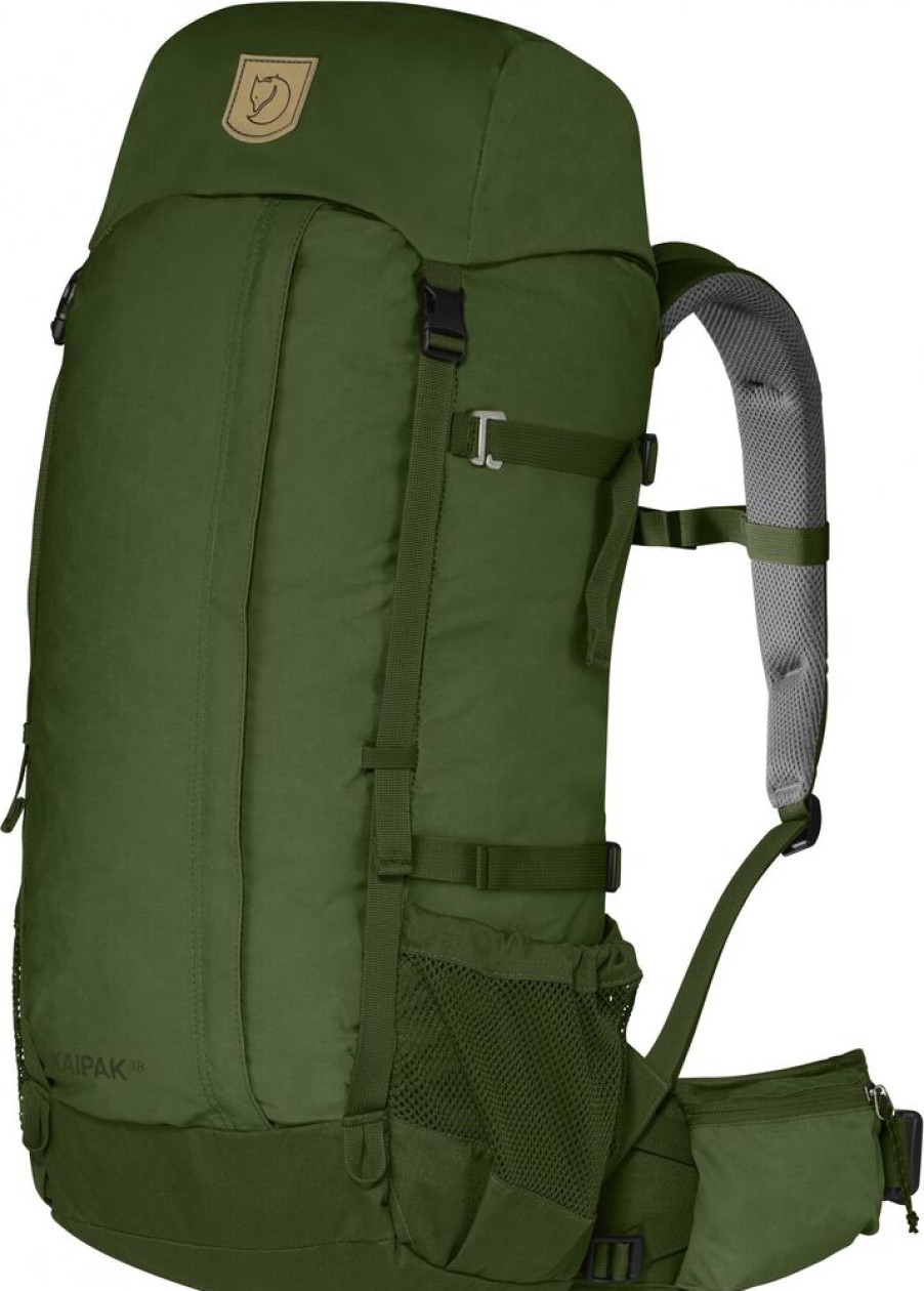 Backpacks&Bags FJALLRAVEN | Fjallraven Kaipak 38 Robuuste Rugzak Pine Green