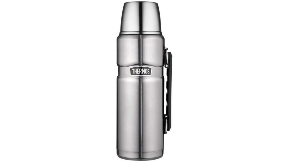 Kamperen THERMOS | Thermos Thermosfles King 1.2 Liter Edelstahl Steel