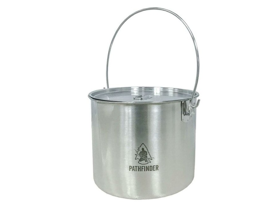 Kamperen PATHFINDER | Pathfinder Rvs Bushpot Met Deksel 3.5 L Diverse