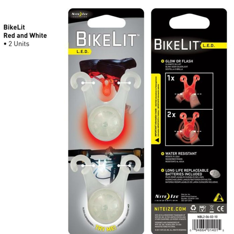 Fiets NITE IZE | Nite Ize Bikelit White/Red - Voorlamp Plus Achterlamp Several