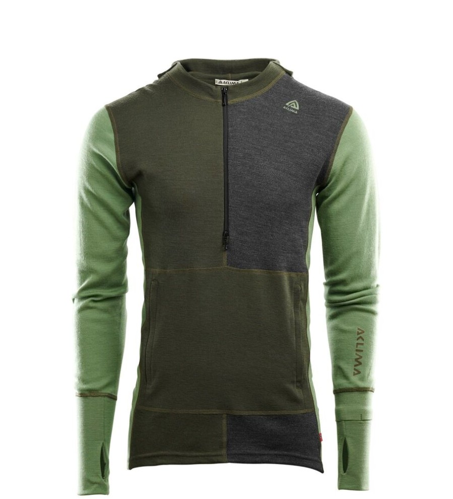 Outdoor Clothing ACLIMA | Aclima Warmwool Hoodie W/Zip Men