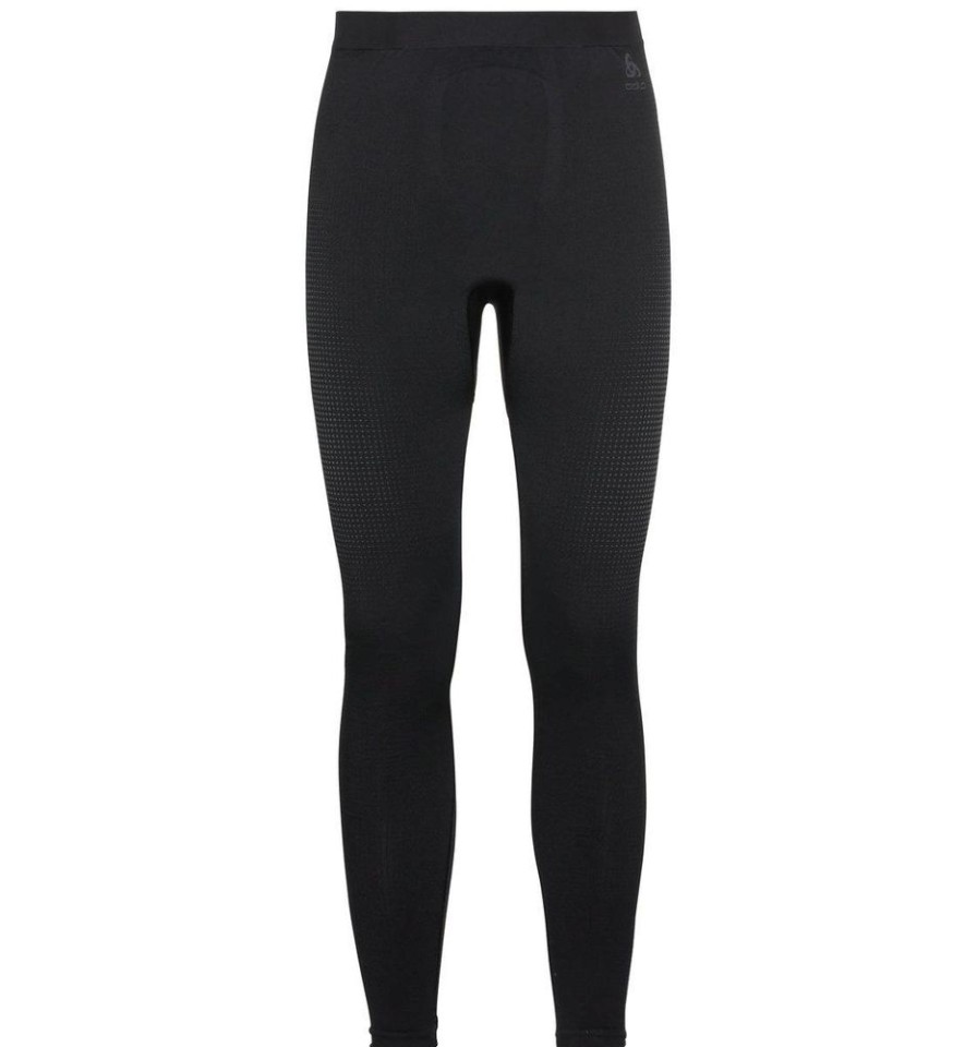 Outdoor Clothing ODLO | Odlo Bl Bottom Long Perf 196202 Black-New Odlo Graphite