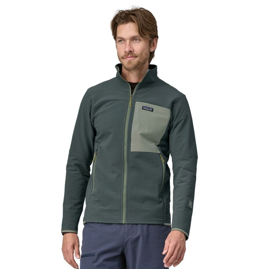 Outdoor Clothing PATAGONIA | Patagonia M'S R2 Techface Jacket New Navy