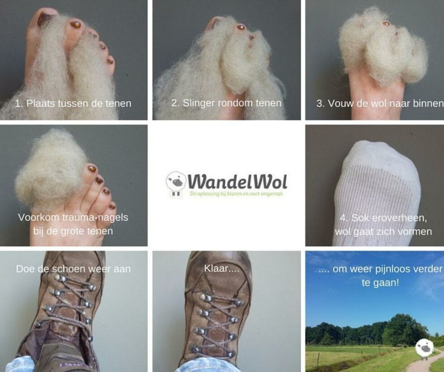 Mountain Sports & Winter Sports WALKING WOOL | Wandelwol Wandelwol 40 Gram Several