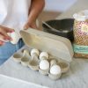 Kamperen KOZIOL | Koziol Eggs To Go Eierdoos 12 St Nature Desert Sand Diverse