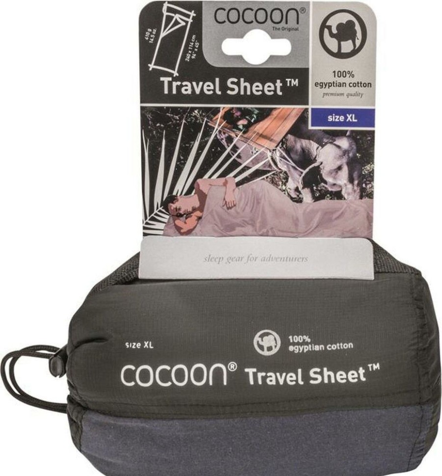 Kamperen COCOON | Cocoon Travelsheet 100% Egyptian Cotton Xl Tuareg Diverse