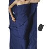 Kamperen COCOON | Cocoon Travelsheet Microfiber Blue Lakenzak Diverse