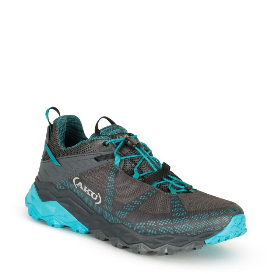 Shoes AKU | Aku Flyrock Gtx W'S Black/Turquoise