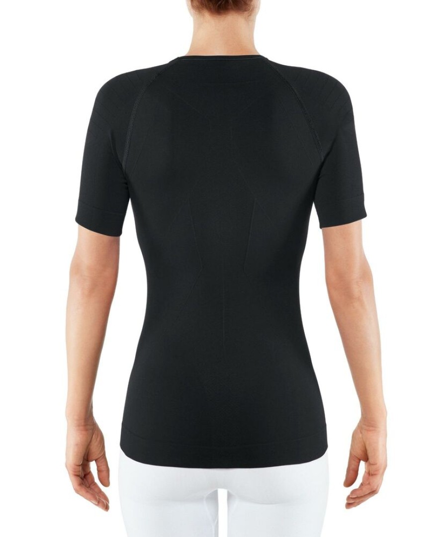 Outdoor Clothing FALKE | Falke Warm Shortsleeved Shirt Women Tight 39113 Black