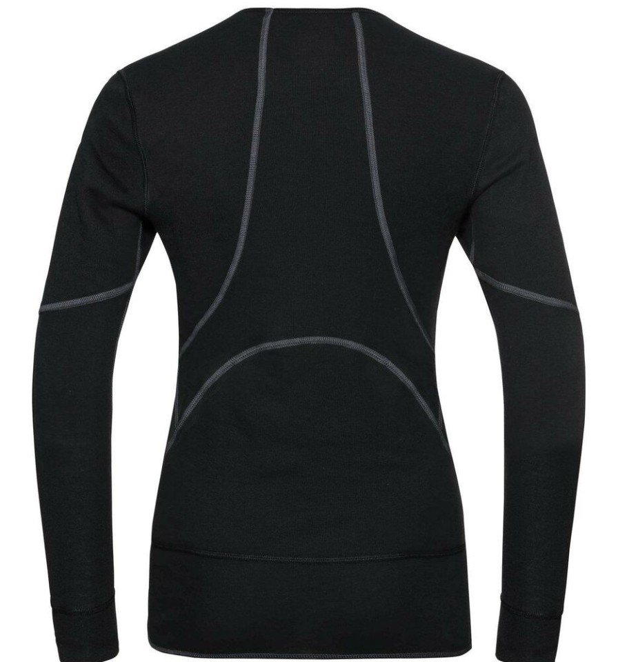 Outdoor Clothing ODLO | Odlo Bl Top Crew Neck L/S 159221 Black