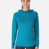 Outdoor Clothing RAB | Rab Dihedral Hoody Wmns Ultramarine