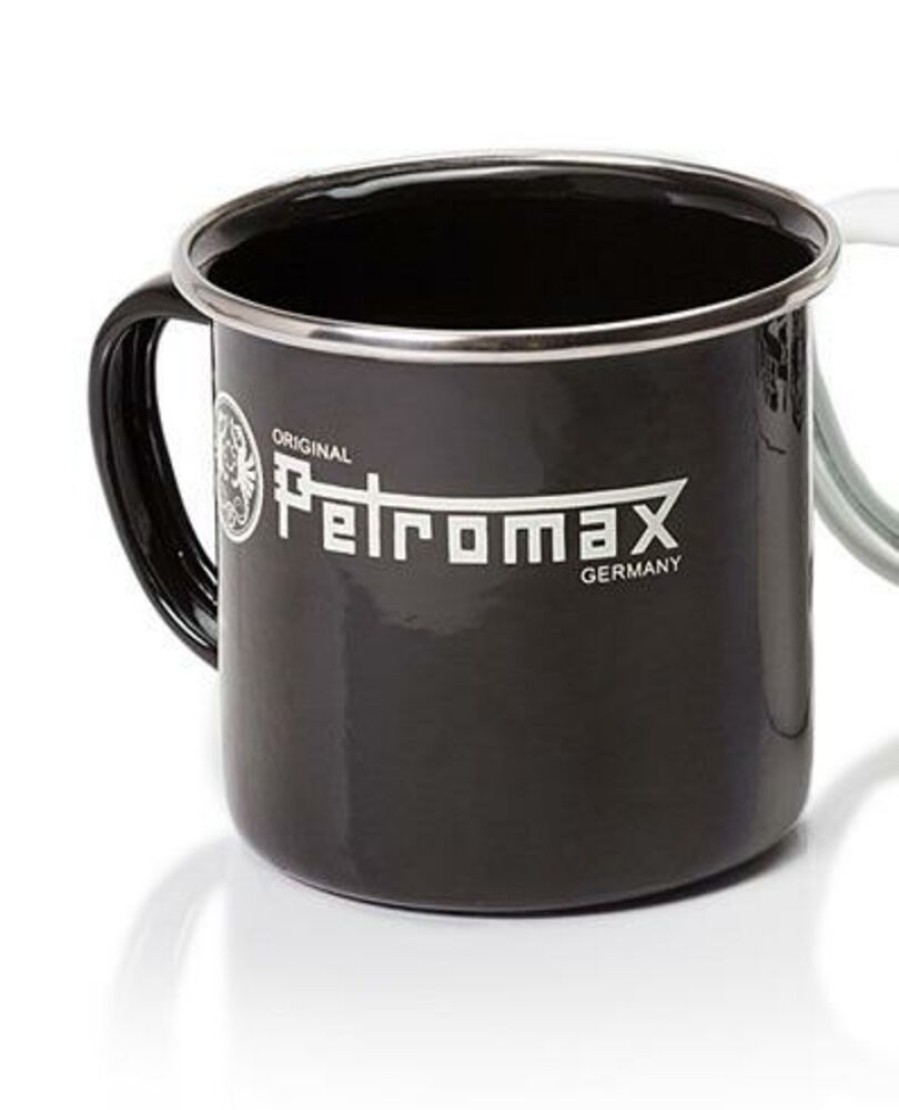 Kamperen PETROMAX | Petromax Petromax Enamel Mug Black Diverse