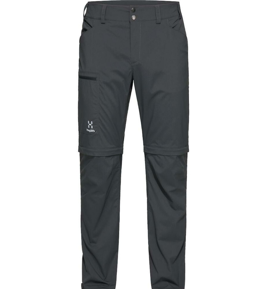 Outdoor Clothing HAGLOFS | Haglofs Lite Standard Zip-Off Pant Men Magnetite