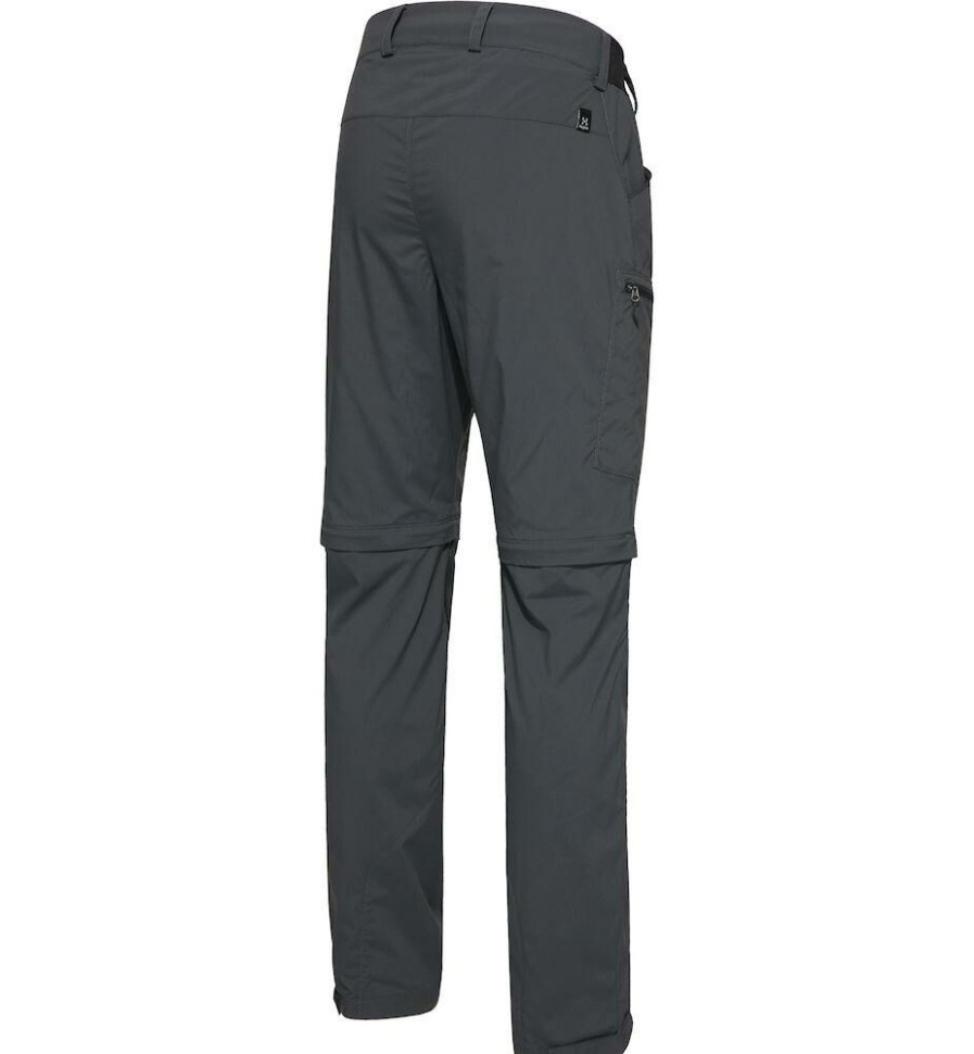 Outdoor Clothing HAGLOFS | Haglofs Lite Standard Zip-Off Pant Men Magnetite