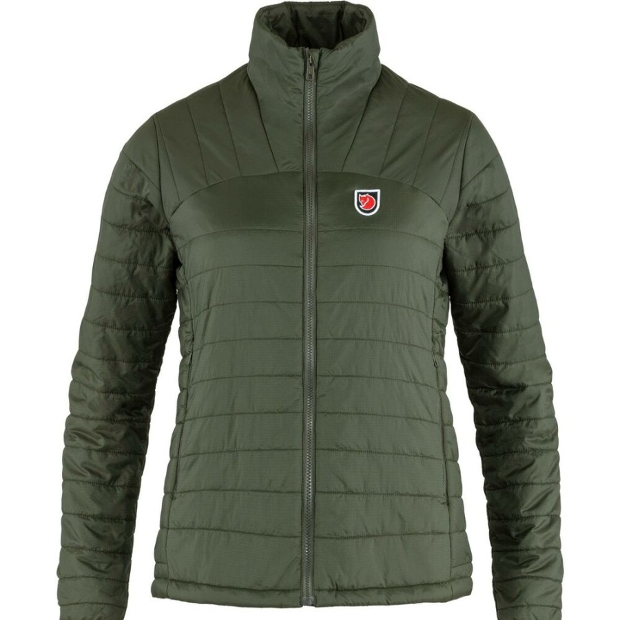 Outdoor Clothing FJALLRAVEN | Fjallraven Expedition X-Latt Jacket W Deep Forest