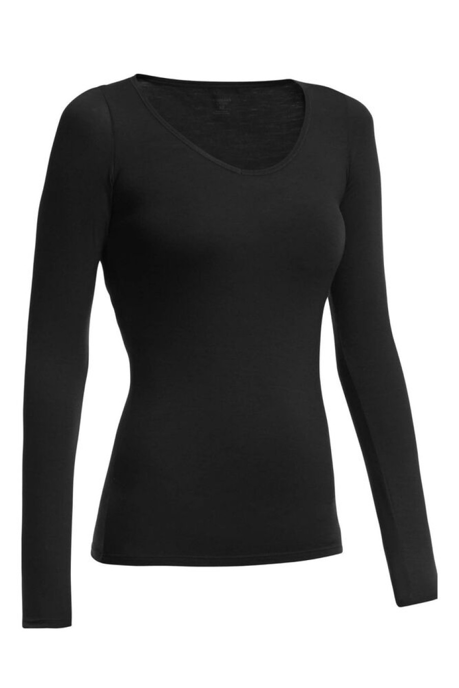 Outdoor Clothing ICEBREAKER | Icebreaker Wmns Siren Ls Sweetheart Black