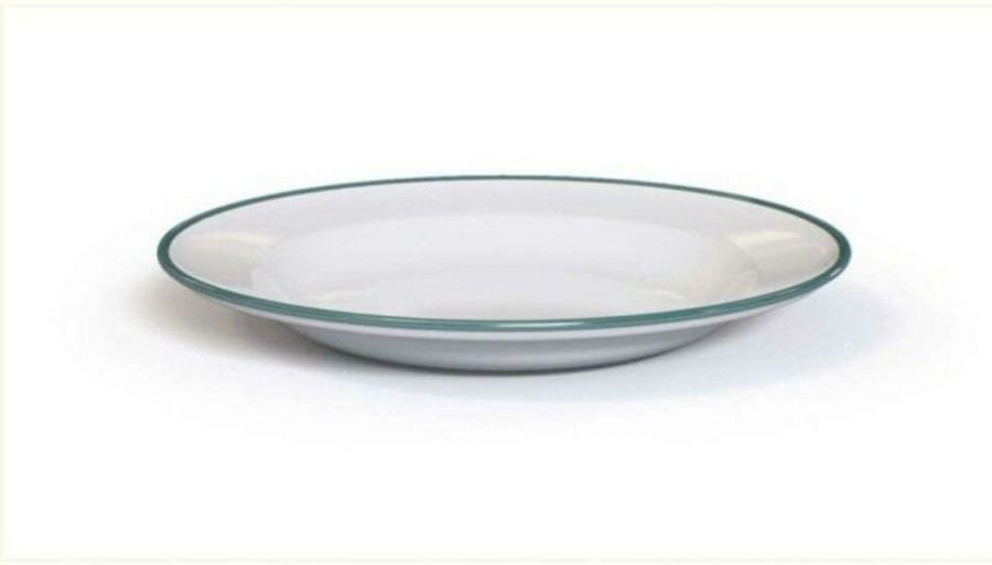 Kamperen ORIGIN OUTDOORS | Origin Outdoors Enamel Plate 26 Cm Ocean Flat Diverse