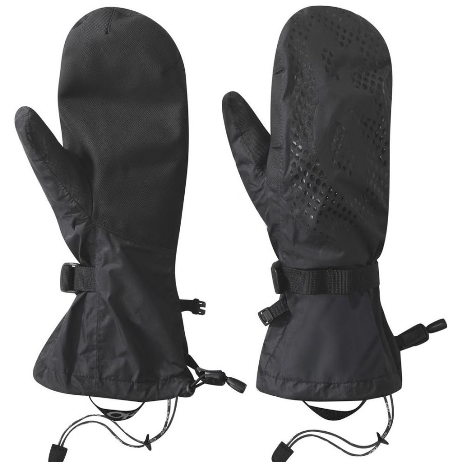 Outdoor Clothing OUTDOOR RESEARCH | Outdoor Research Revel Shell Mitts Black