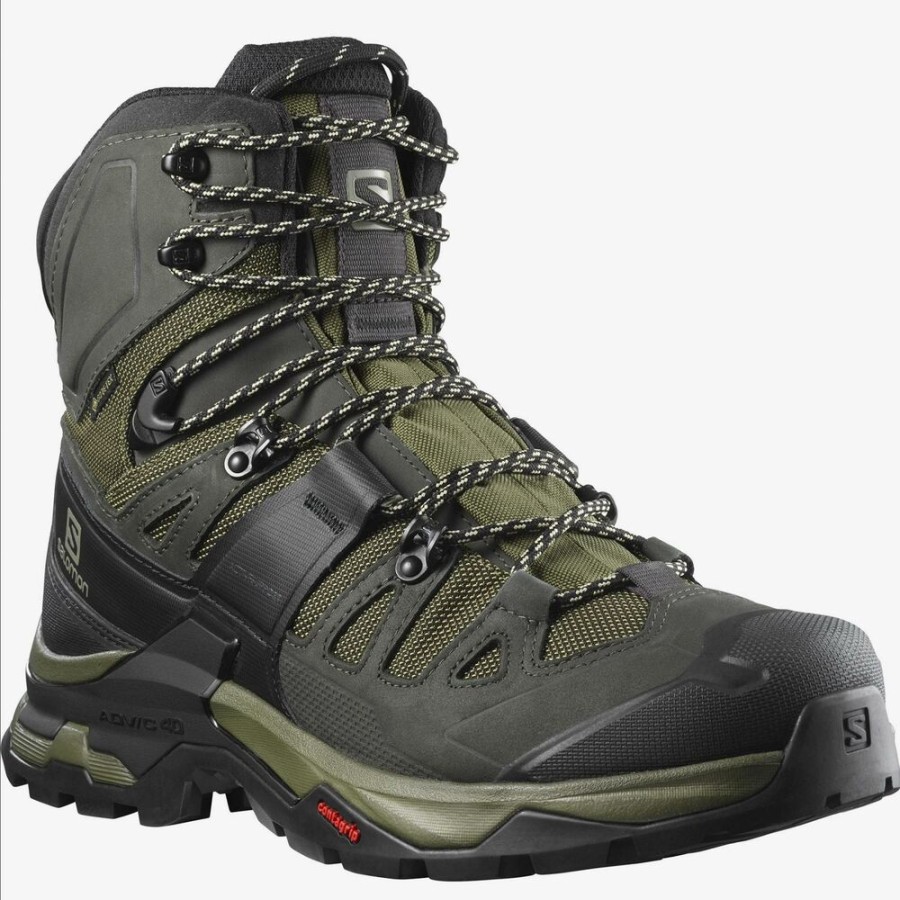 Shoes SALOMON | Salomon Quest 4 Gtx Mountain Boot Olvnig/Peat/Safari