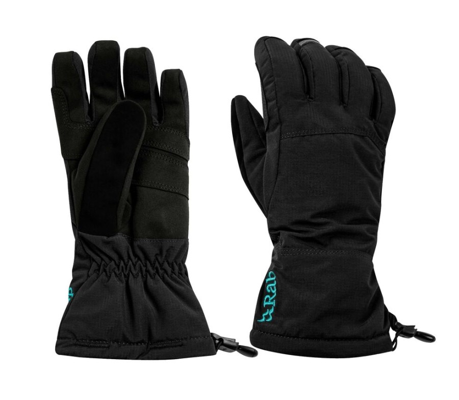 Outdoor Clothing RAB | Rab Storm Gloves Womens Black