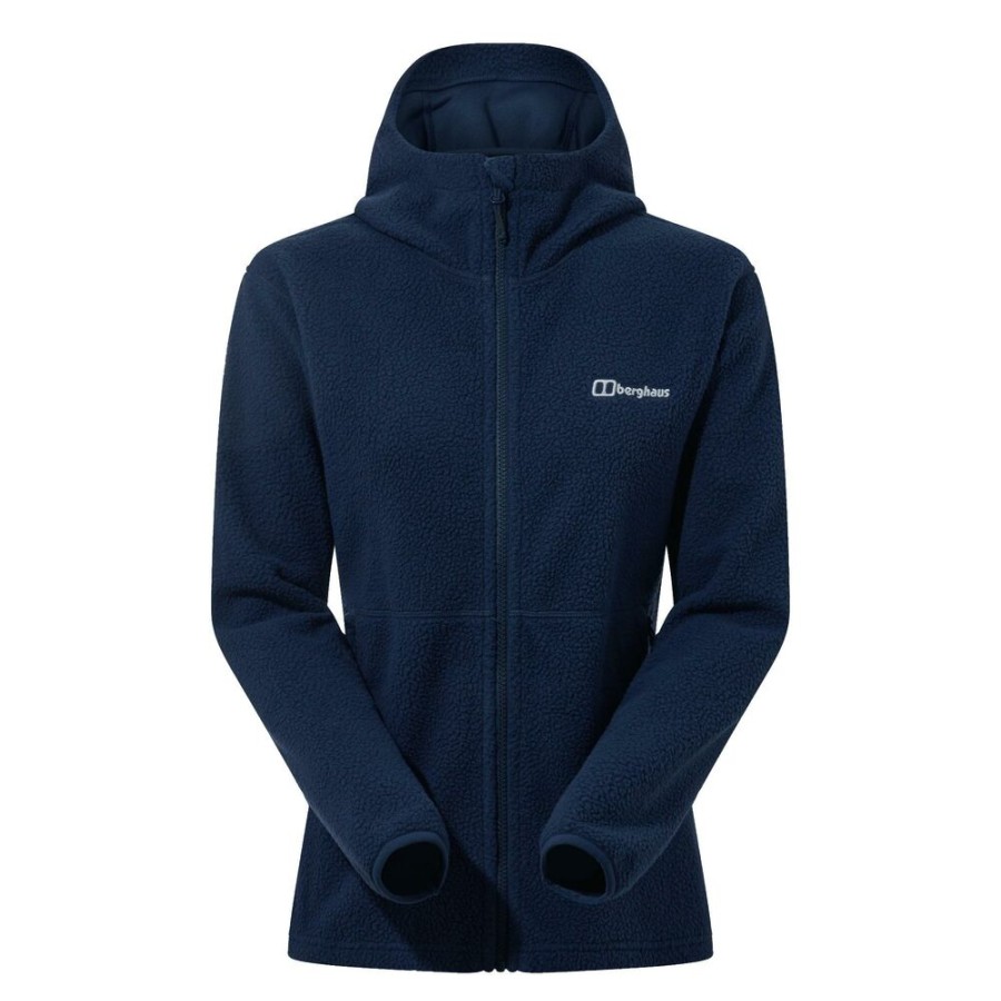 Outdoor Clothing BERGHAUS | Berghaus Angram Fl Jacket Wmn Dark Blue/Dark Blue