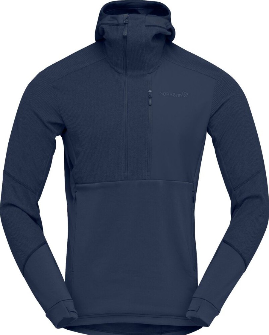 Outdoor Clothing NORRONA | Norrona Lofoten Thermal Pro Hood M'S Indigo Night