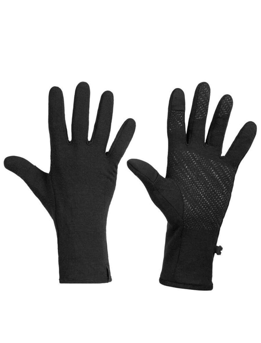 Outdoor Clothing ICEBREAKER | Icebreaker U Quantum Gloves Black