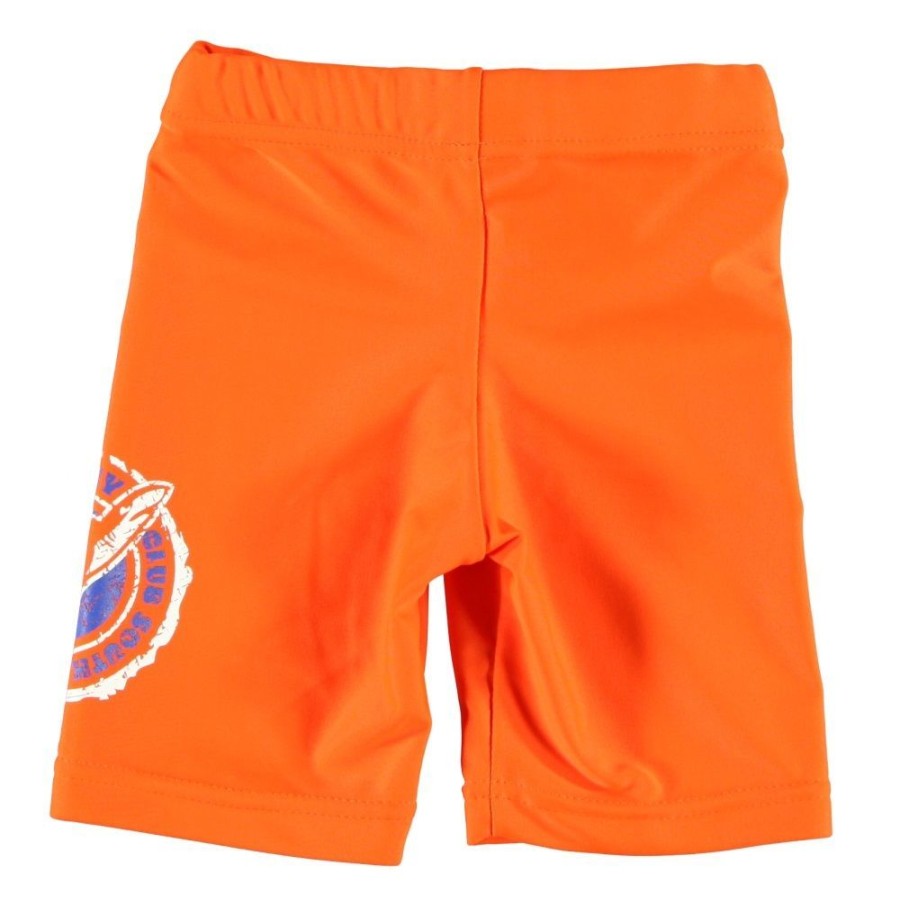 Outdoor Clothing SONPAKKIE | Sonpakkie Swimshort Big Shark Papaya