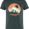 Outdoor Clothing FJALLRAVEN | Fjallraven Nature T-Shirt M Dark Navy