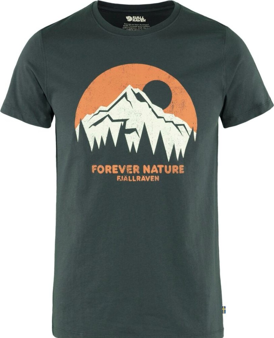 Outdoor Clothing FJALLRAVEN | Fjallraven Nature T-Shirt M Dark Navy