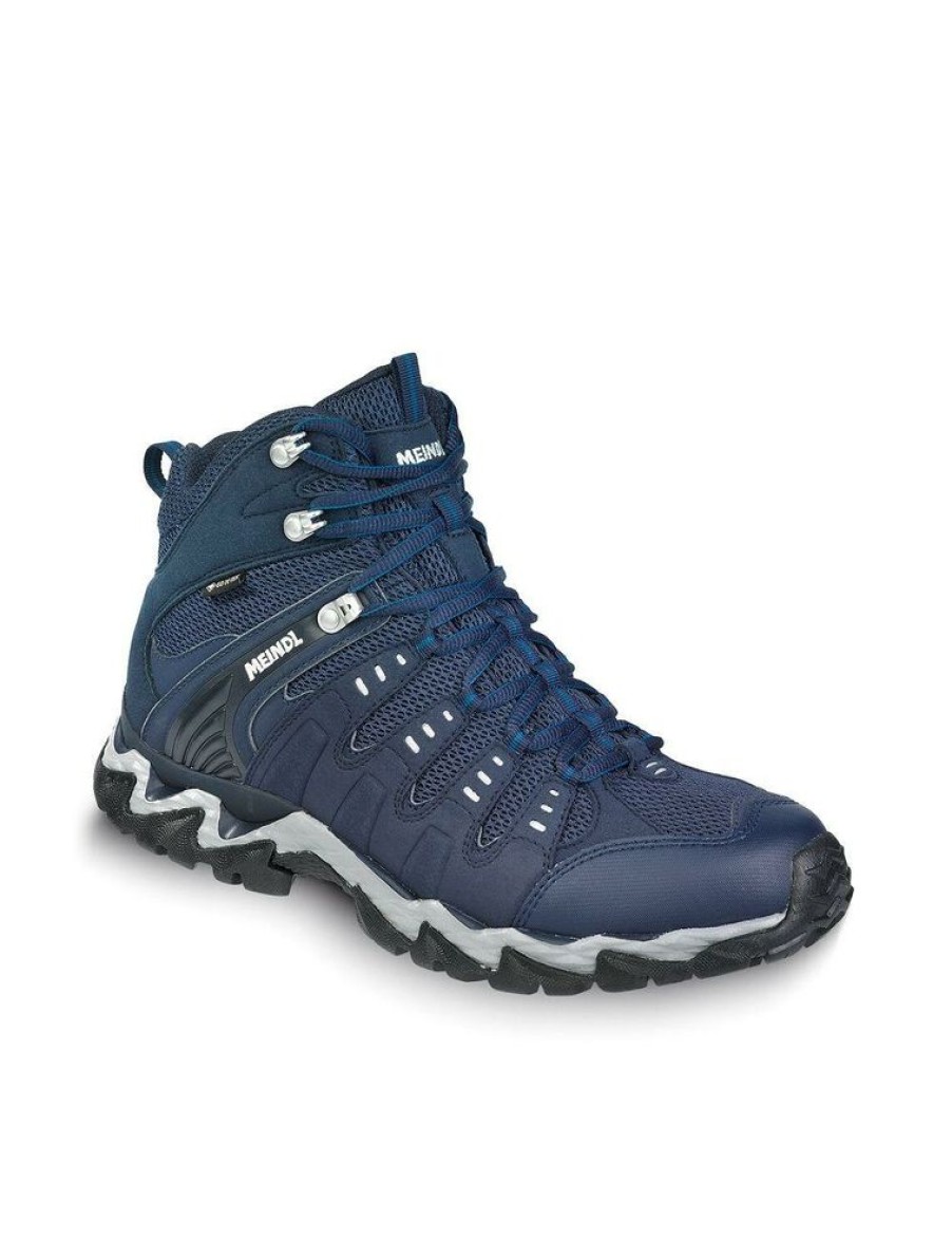 Shoes MEINDL | Meindl Respond Mid Ii Gtx Navy/Silber