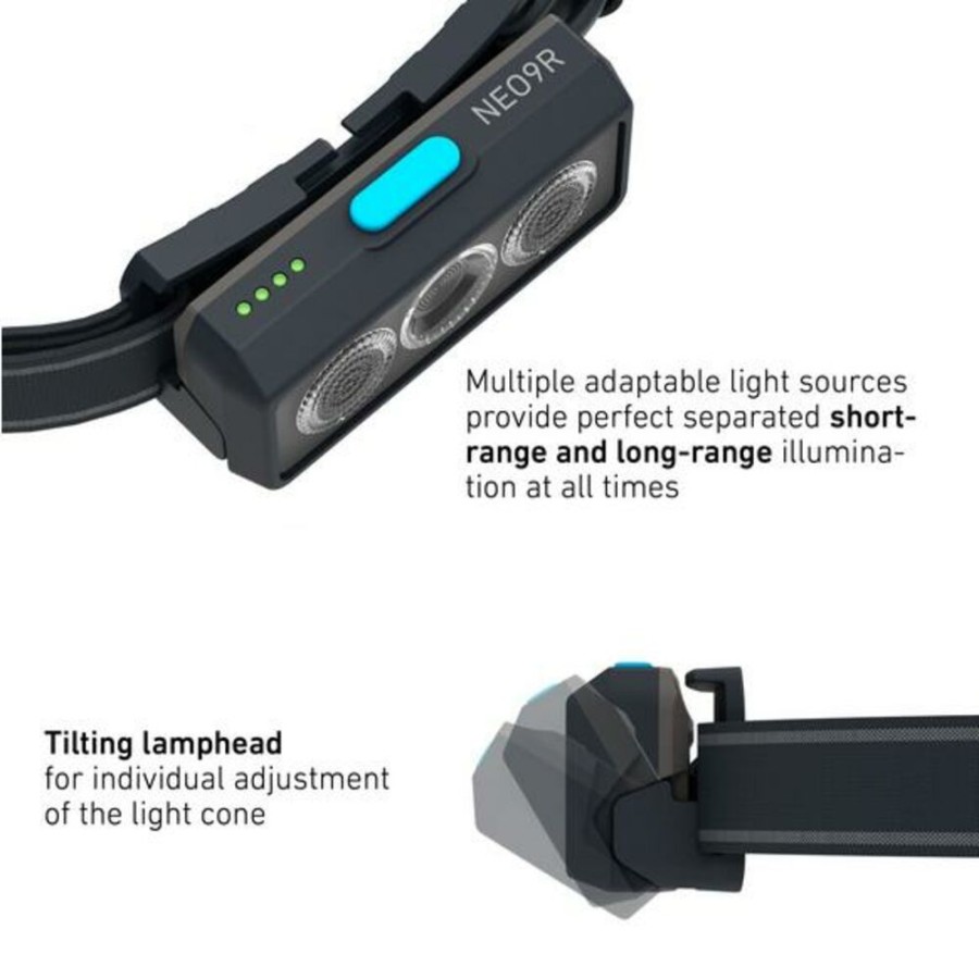 Equipment LED LENSER | Led Lenser Neo9R Rechargeable Black