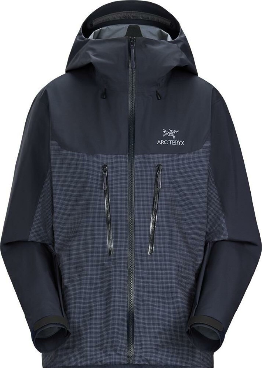 Outdoor Clothing ARCTERYX | Arcteryx Alpha Jacket W Black Sapphire